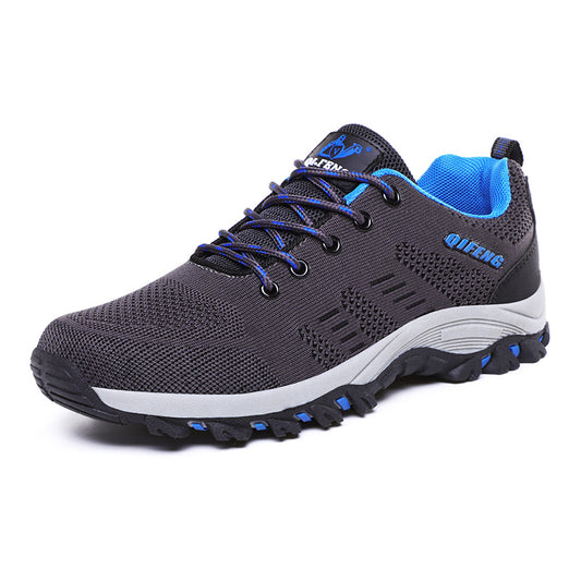 Tech mesh face Breathable hiking shoes