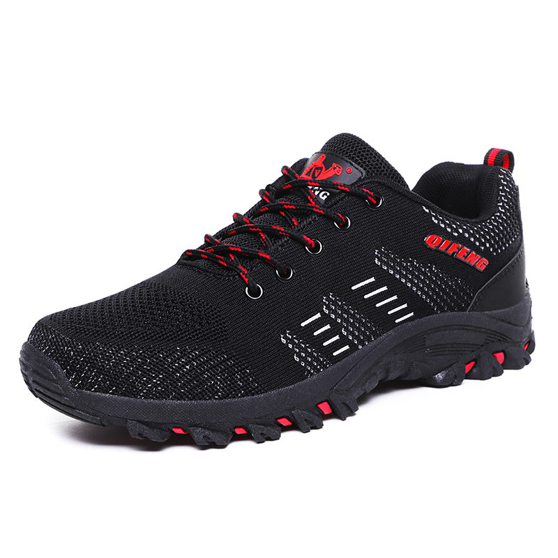Tech mesh face Breathable hiking shoes