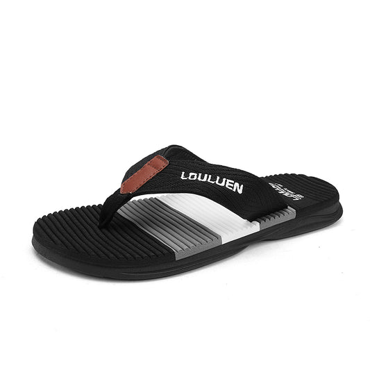 New men's flip-flops beach shoes for summer