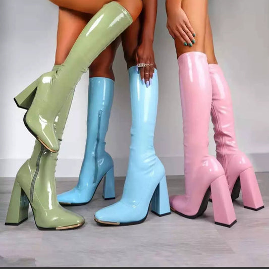 Fashion Women Knee High Boots
